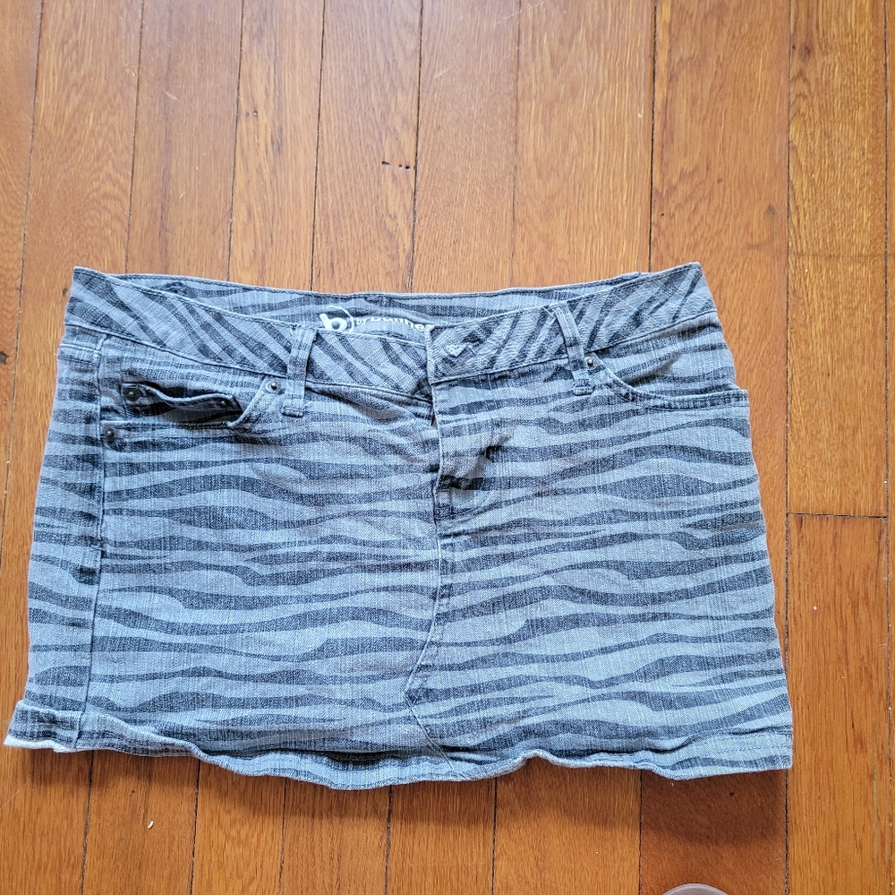 Bullhead  minutes skirt zebra